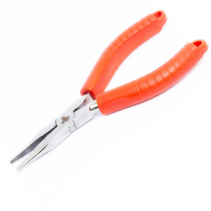 Alu Splitring Long Nose Pliers RS1 Red & Silver